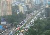 traffic jam in ghodbunder road