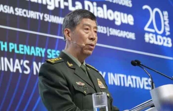 Chinese Defence Minister Li Shangfu