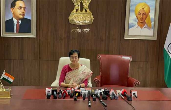 Atishi Takes Charge As Chief Minister