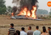 Army Plane Crashes Agra