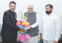 amit shah devendra fadnavis and eknath shinde