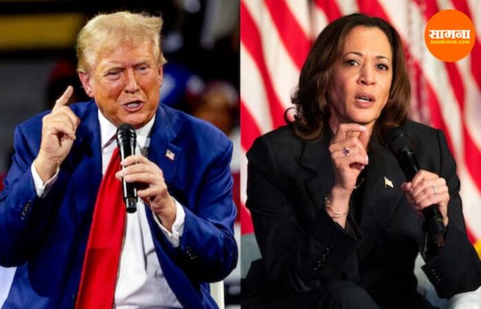 donald trump vs kamala harris