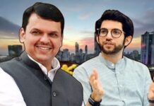 aaditya thackeray devendra fadnavis