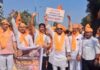 hindu protest march chandrapur