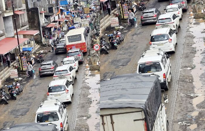 मुंबई-गोवा महामार्गावर कोंडी माणगावात 10 किमीच्या रांगा, वीकेण्ड आणि नाताळच्या सुट्टीमुळे मुंबईकरांनी धरली कोकणची वाट