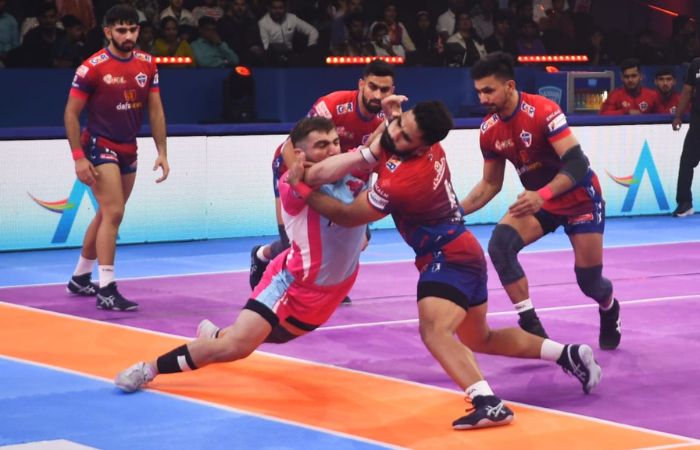 Photo Pro Kabaddi: यूपी योद्धाज प्रथमच उपांत्य फेरीत